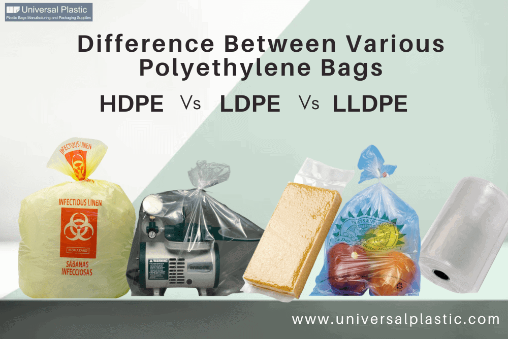 Know the Difference between Various Polyethylene Bags - HDPE, LDPE, LLDPE