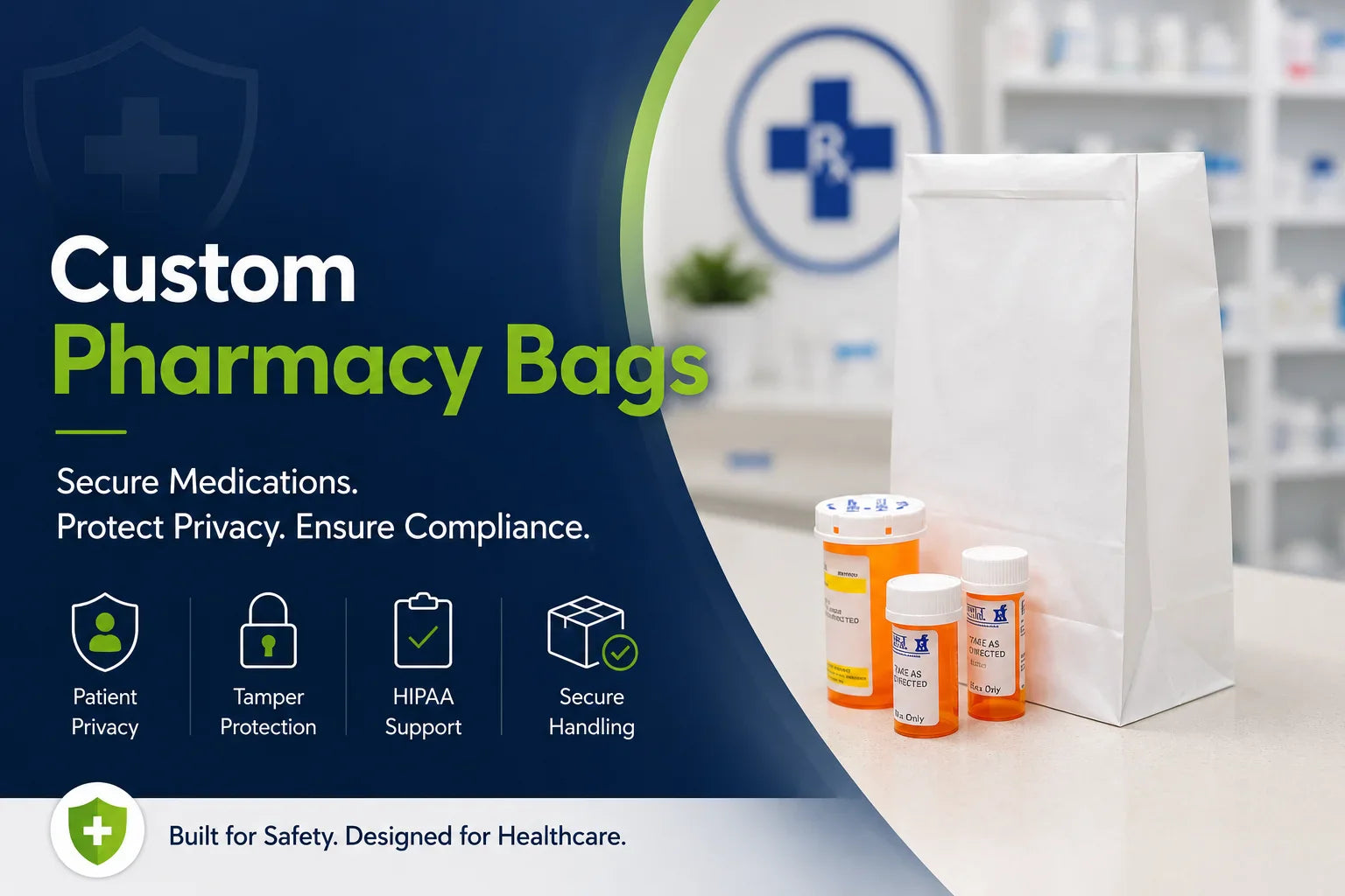 How Custom Pharmacy Bags Improve Medication Security and Compliance