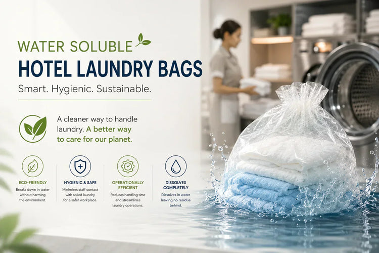 Water Soluble Hotel Laundry Bags