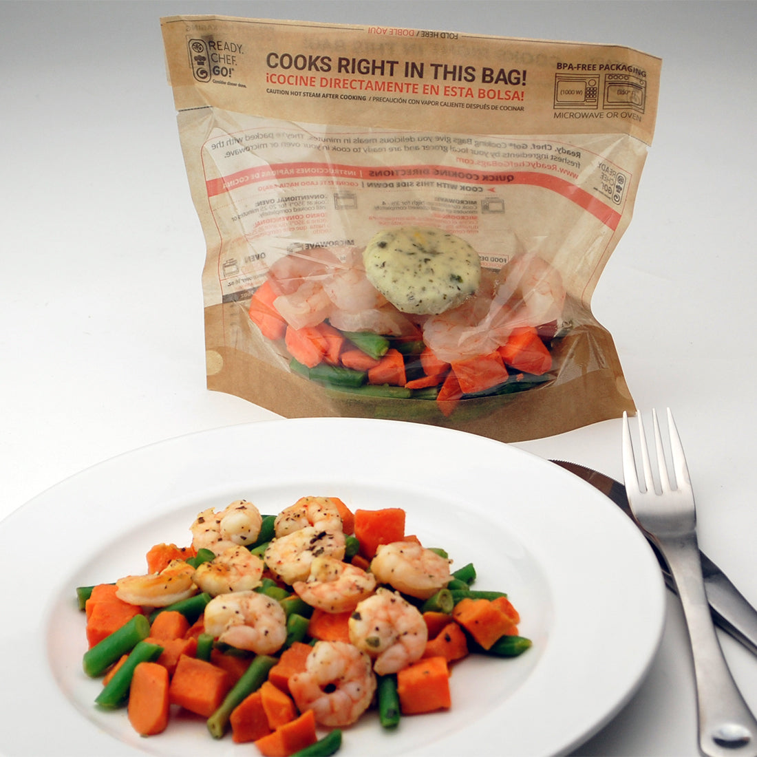 Ready. Chef. Go!® Microwave and Oven Cooking Pouches