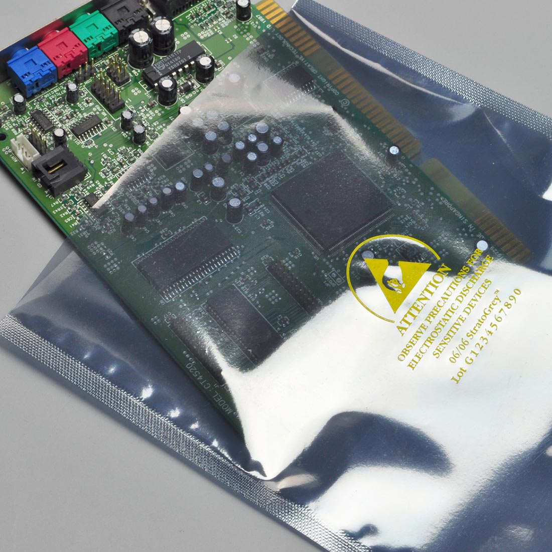 3.0 Mil StratoGrey™ Static Shielding Flat Bags