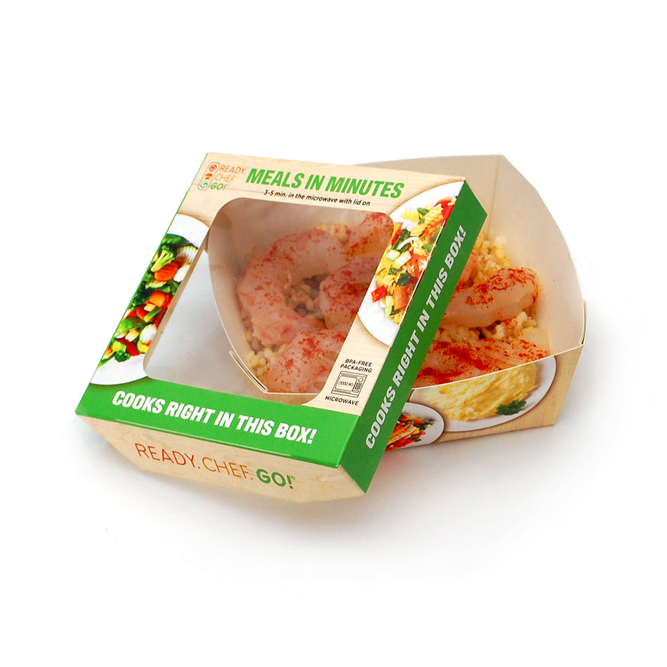 5" x 5" x 1.75" Ready. Chef. Go!® Small Microwavable Container, 500/CS