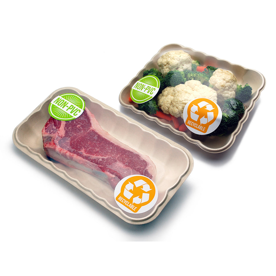 17" x 5000' 16 micron Red Rock® Non-PVC Overwrap Film,1/RL