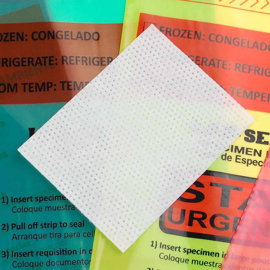 3" x 4" White Absorbent Pad, 1000/CS