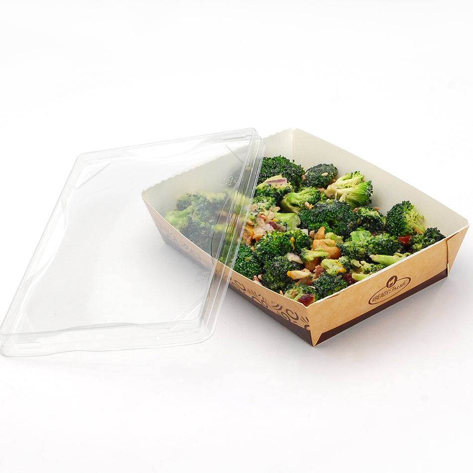 5.5" x 7.5" #ReadyFresh® Kraft Container (Large), 500/CS
