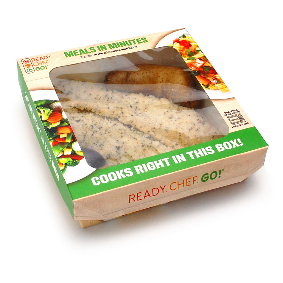 6.1" x 6.1" x 1.75" Medium Microwavable Cooking Container - 500/Case