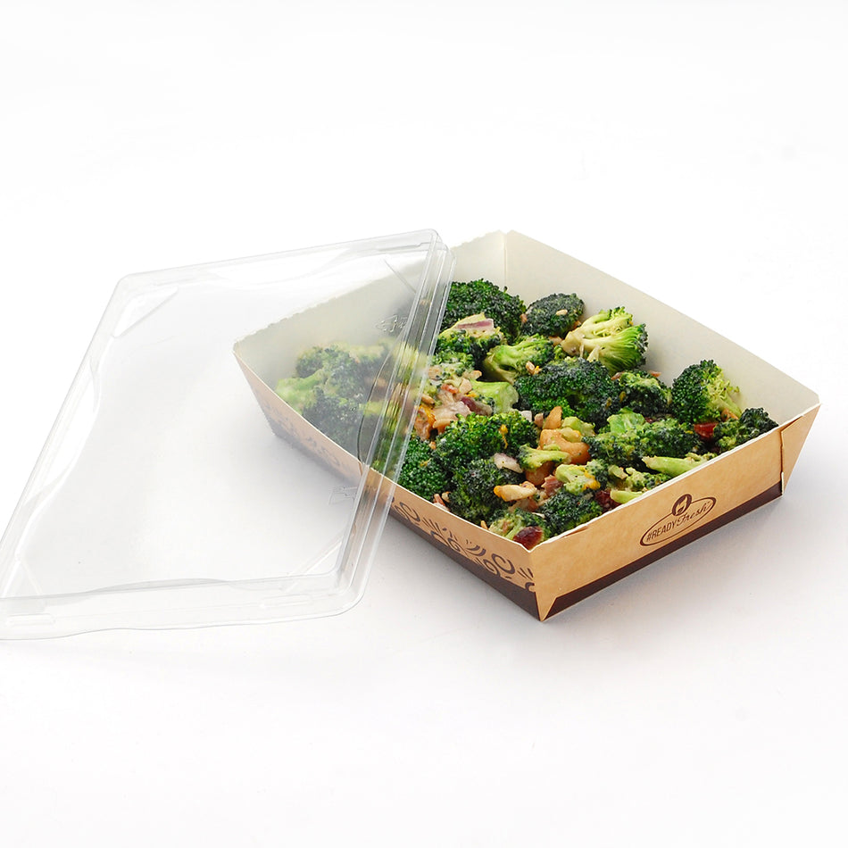 4.7" x 6.3" #ReadyFresh® Kraft Container (Medium), 500/CS