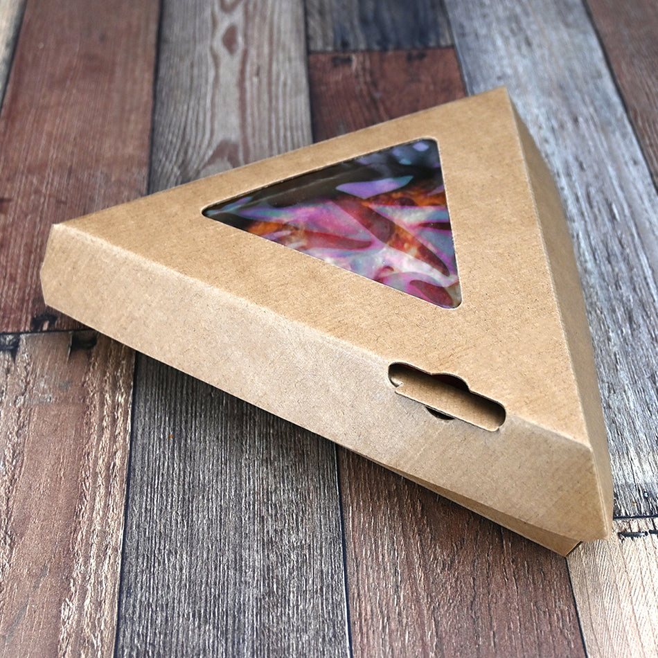 9" X 8.5" X 2" #ReadyFresh® Pizza Slice Container with Window, 300/CS