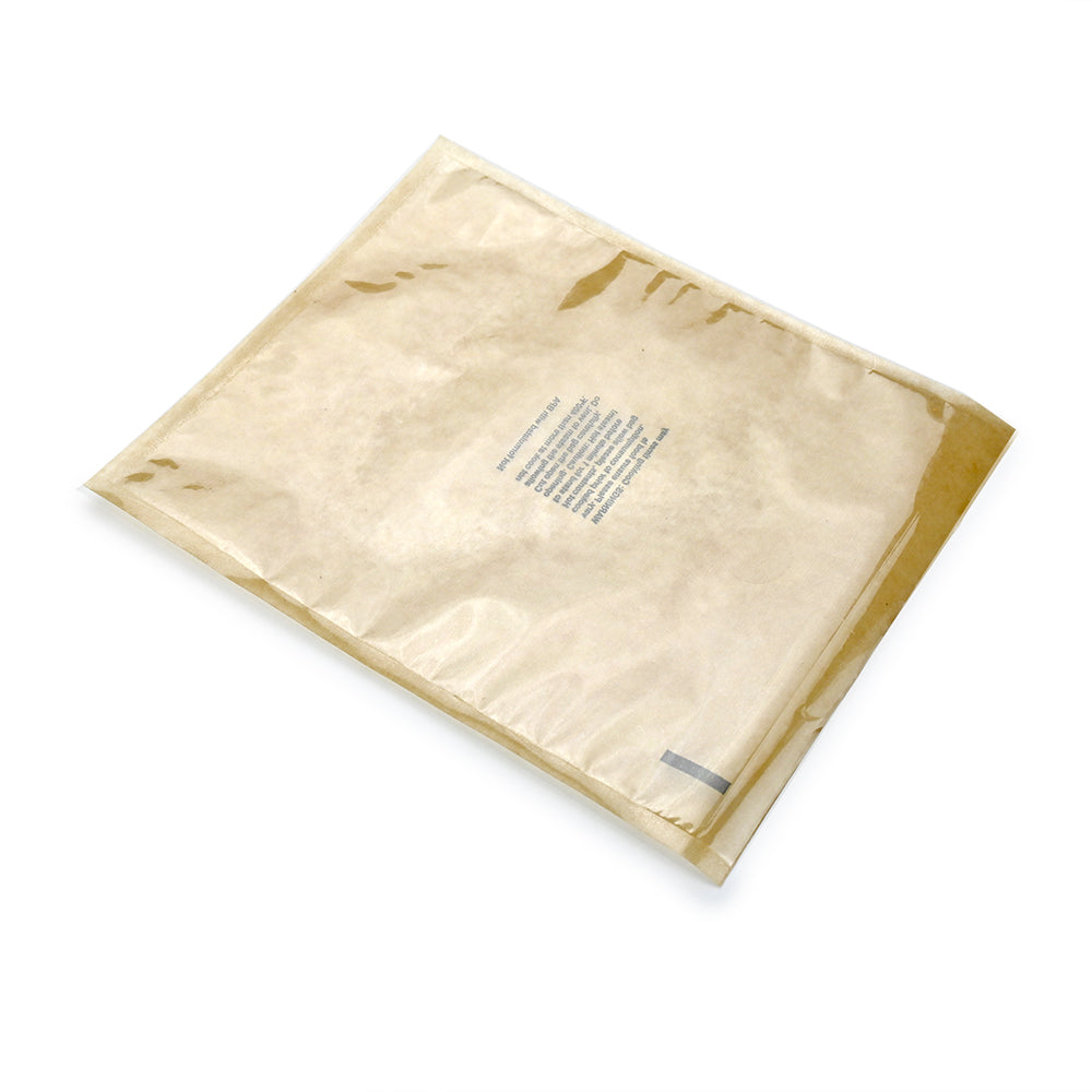 8.9" x 10.8" Ready. Chef. Go!® Heat Seal Cooking Bags - Microwave & Oven Safe, Brown Unprinted, 250/Case - Image 1