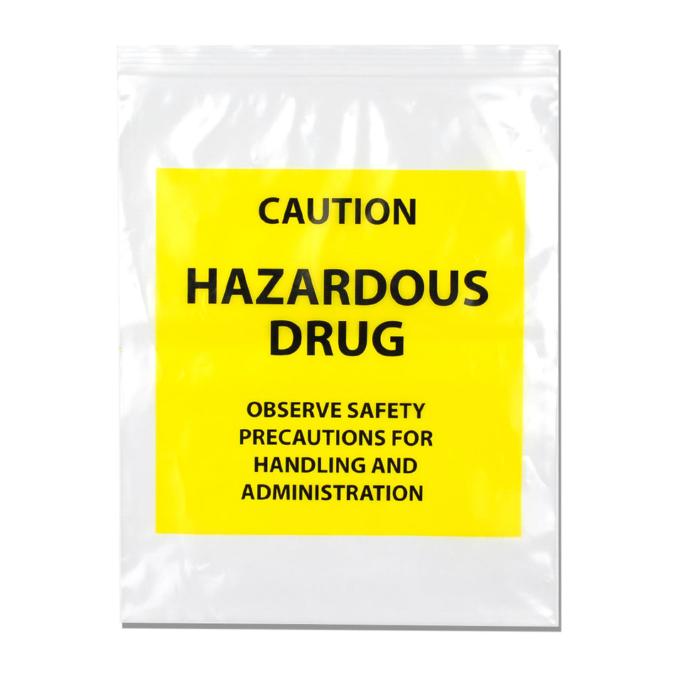 9" x 12" 4 mil Hazardous Drug Bags, 1000/CS