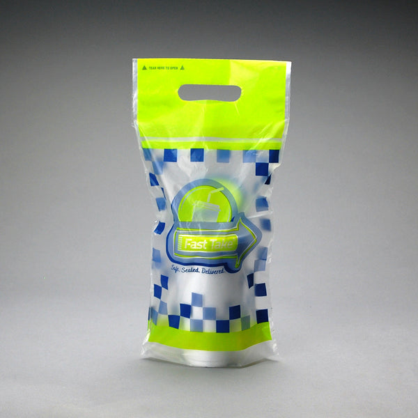 1.0 Mil Fast Take® Tamper-Evident Carryout Bags