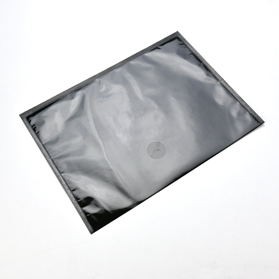 10.8" x 7.9" Ready. Chef. Go!® Heat Seal Cooking Bags for Microwave or Oven - Black, 250/CS