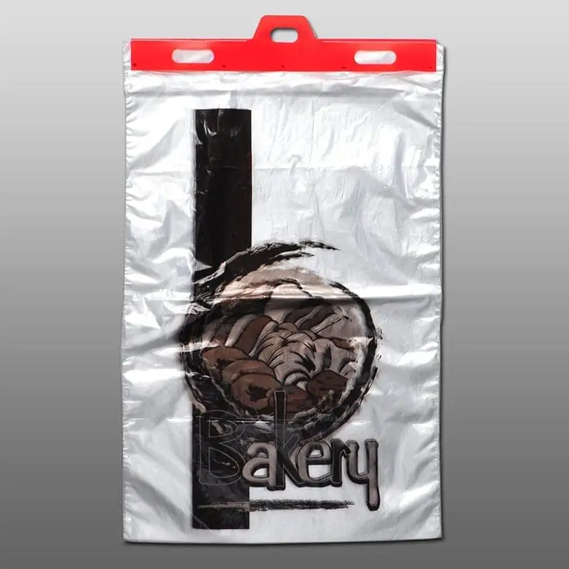 Plastic Bakery Bag with PrintPlastic Food Bags