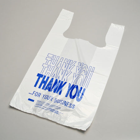 T-shirt Bag Plain Thank you PrintThank You Bag