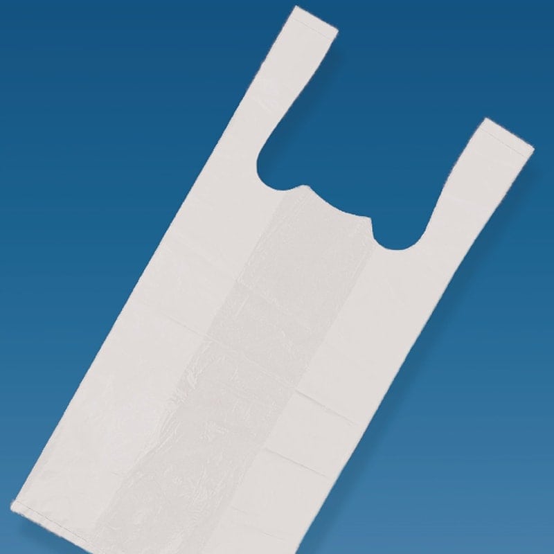 Economy Snap-Ezea T-shirt Bag Plain (white)hd-t-shirt-bag-white