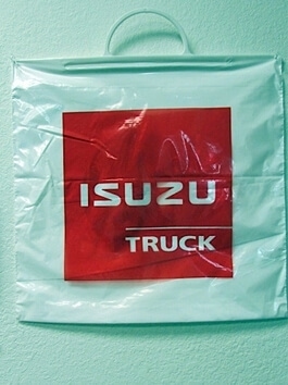 Isuzu Truck Custom Printed Plastic Bags