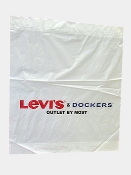 Levi’s Custom Printed Plastic Bags