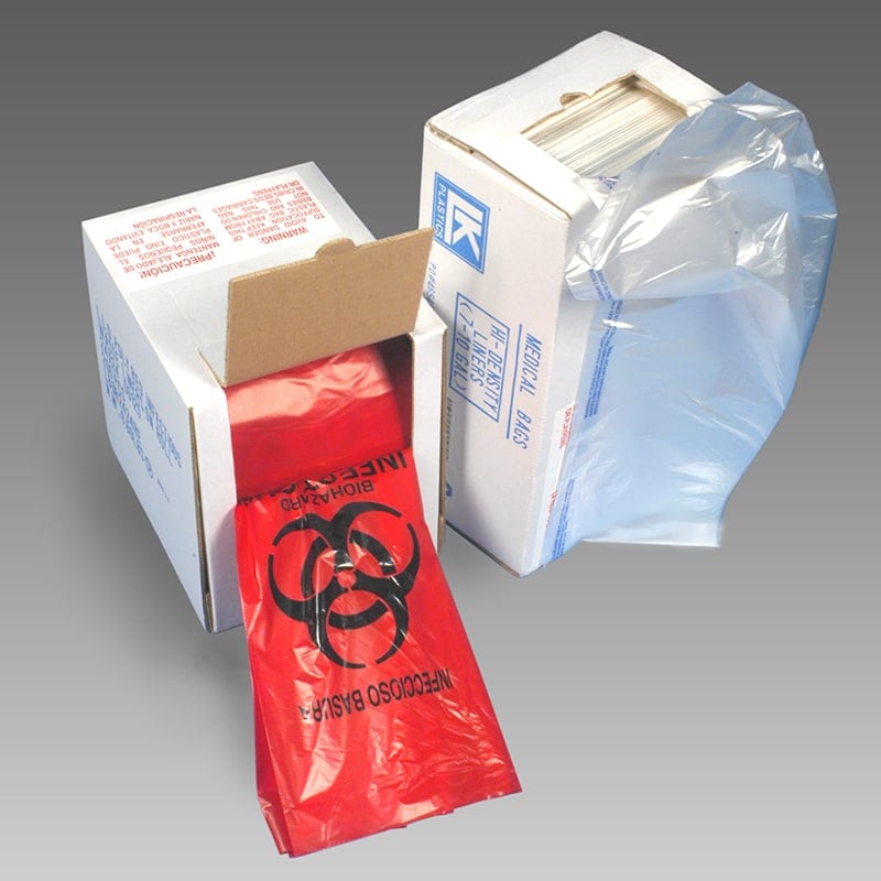 Infectious Waste Liner Bags on Roll