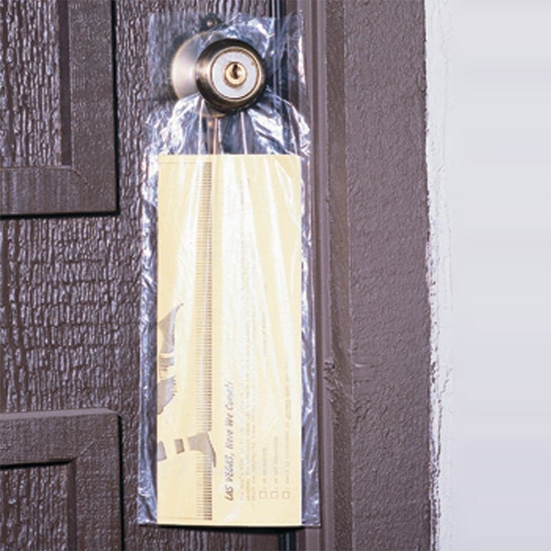 0.45 Mil Plastic Door Knob Bags