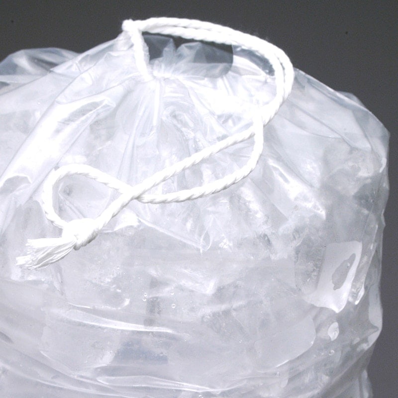 1.35 Mil Drawstring Ice Bags