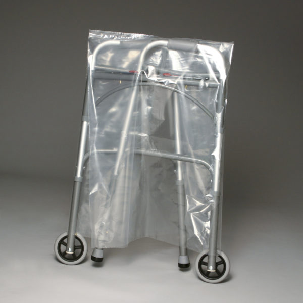 12" X 8" X 26" Low Density Equipment Cover on Roll - Walker/Wheelchair/Commode