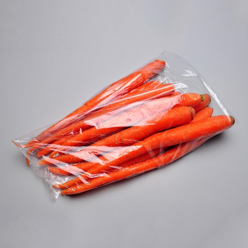 6" x 3.5" x 15" 0.7 mil LDPE Hole Vented Produce Bags, 1000/CS