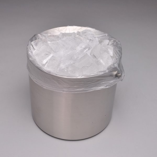 8" X 4" X 12" Low Density Gusset Bag/Ice Bucket Liner
