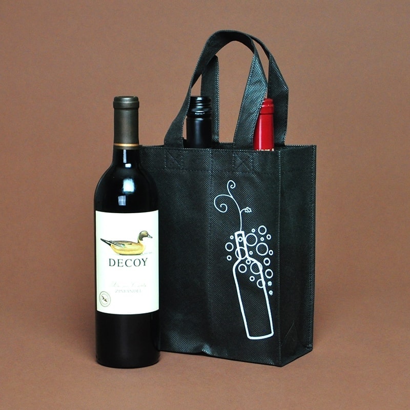 7" X 19" + 3 1/2 BG + 1 1/4 FB Wine Bag?Wine To-Go Bag