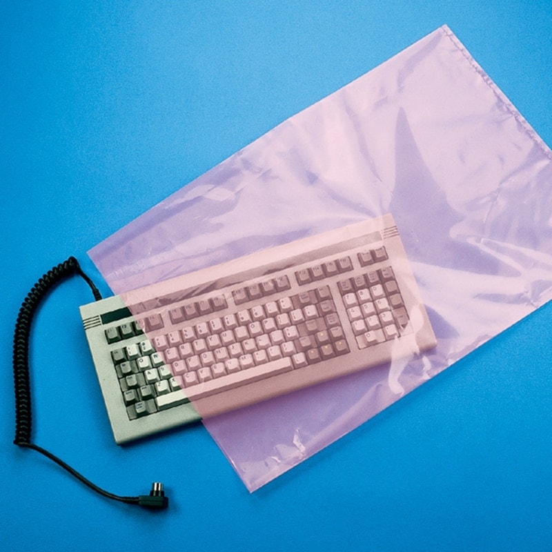 4.0 Mil Pink Anti-Static Bags