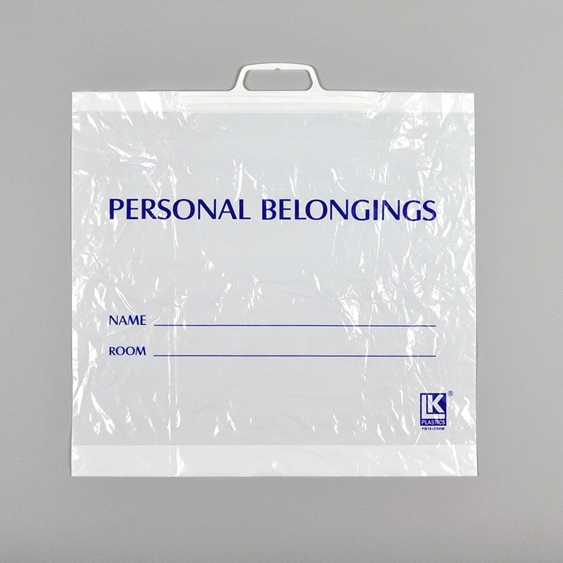 Personal Belongings Bag - Universal Plastic Bags