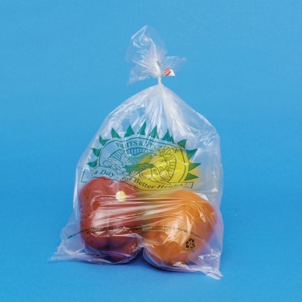 11″ X 14″ 0.5 Mil HDPE Grocery Produce Bags on Roll, 2000/Roll