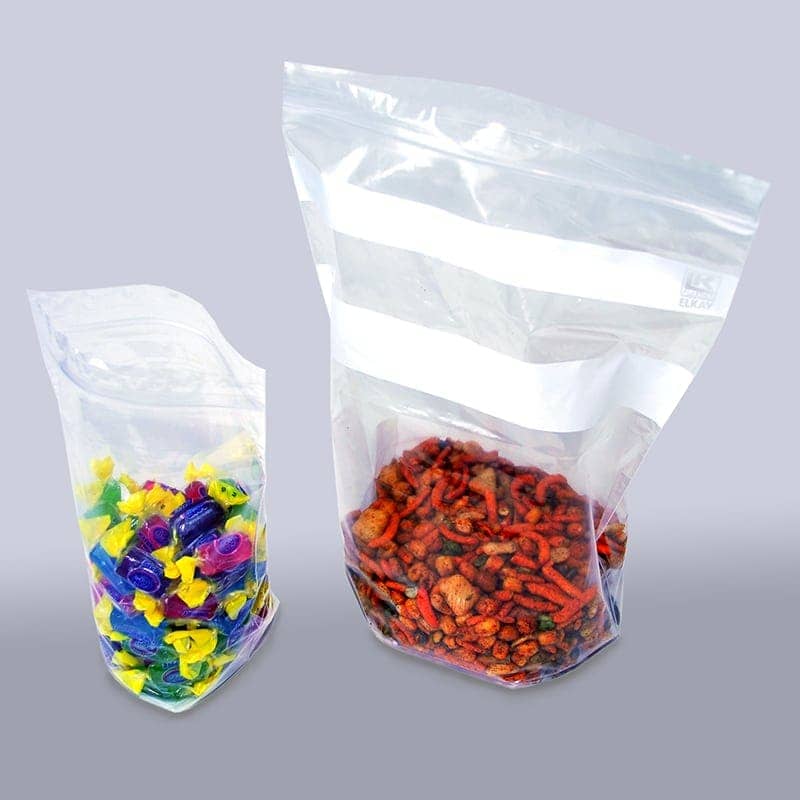 FDA 1000 Clear Plastic Bags Roll Bag Clothes Poly Produce Food