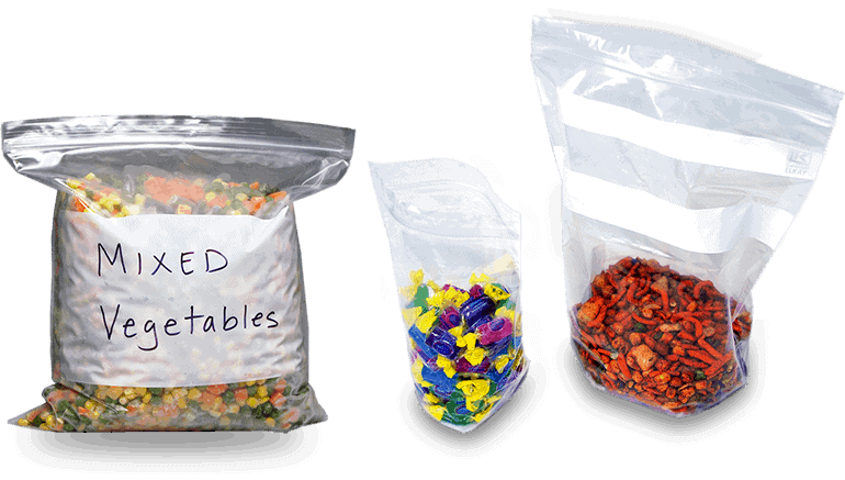 ziplock plastic bags