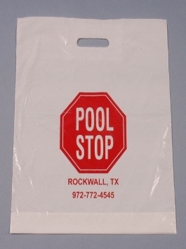 Pool Stop Custom Printed Bags