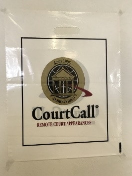 CourtCall Custom Printed Bags