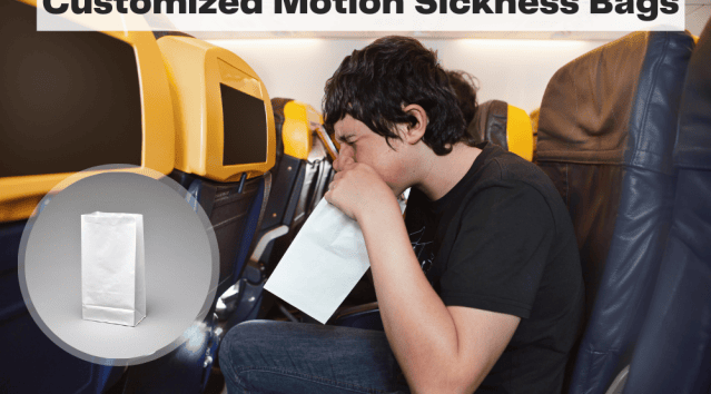 Why Travel Businesses and Airlines Rely on Motion Sickness Bags?